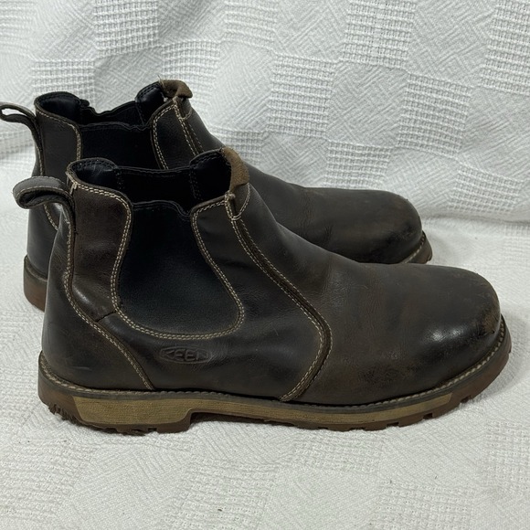 Keen Shoes Men\'s Seattle Romeo Chelsea Steel Toe‎ Boots Size 10.5 main image 8
